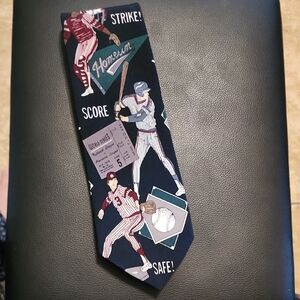 Baseball Themed Neck Tie
